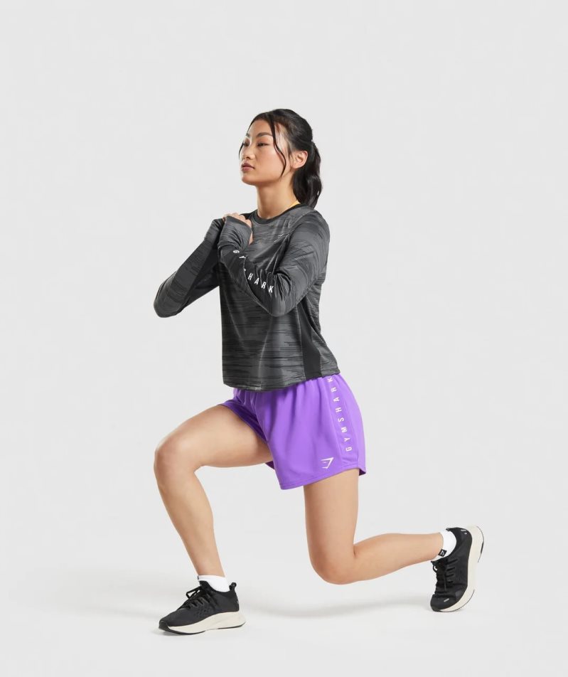 Women's Gymshark Sport Loose Shorts Light Purple | NZ 2MKHAB